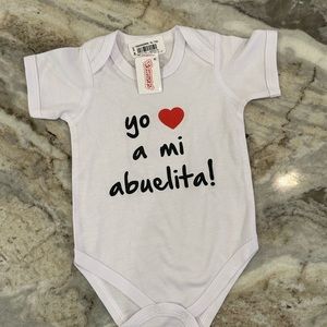 I love my abuelita onesie NWT